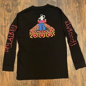 - Thirtytwo HOOD RATS BIG WHEEL Long sleeve Tee Large
